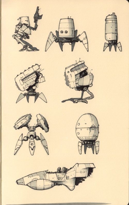 Copic Marker Mechs II