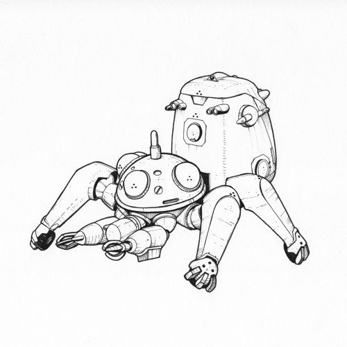 Tachikoma - Ghost in the Shell