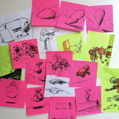 Draw-it, Post-It.