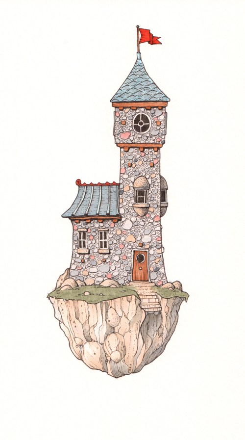 Watchtower in colour